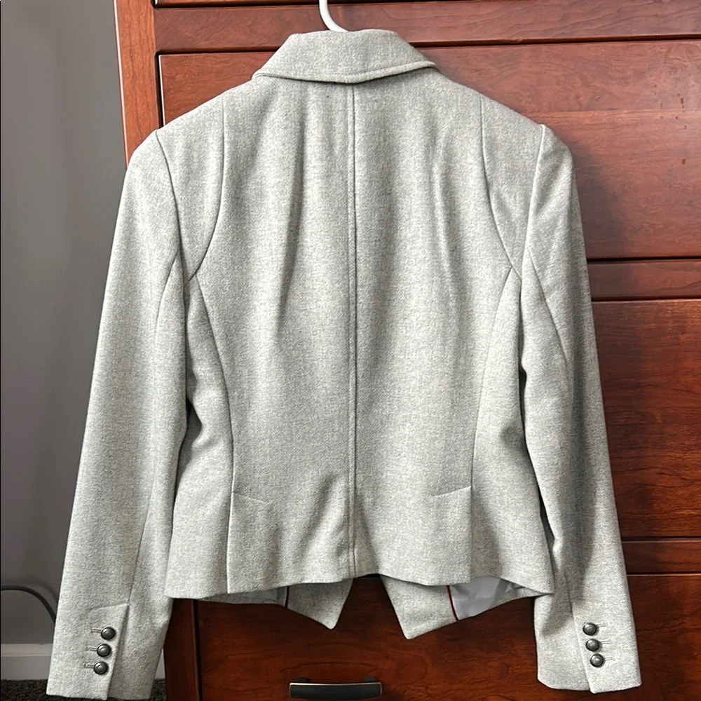 Banana Republic Gray Double-Breasted Blazer - Picture 3 of 5